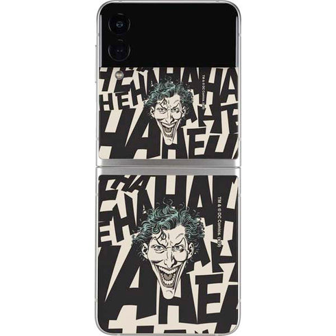 DC Comics The Joker Vintage Laughing Galaxy Z Flip3 5G Skin